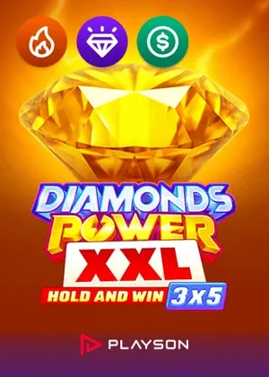 Diamonds Power XXL Hold And Win slot van Playson